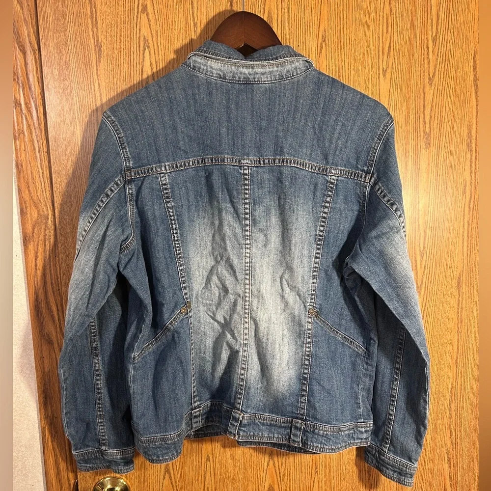 Christopher & Banks Boho Denim Jacket - Picture 5 of 5